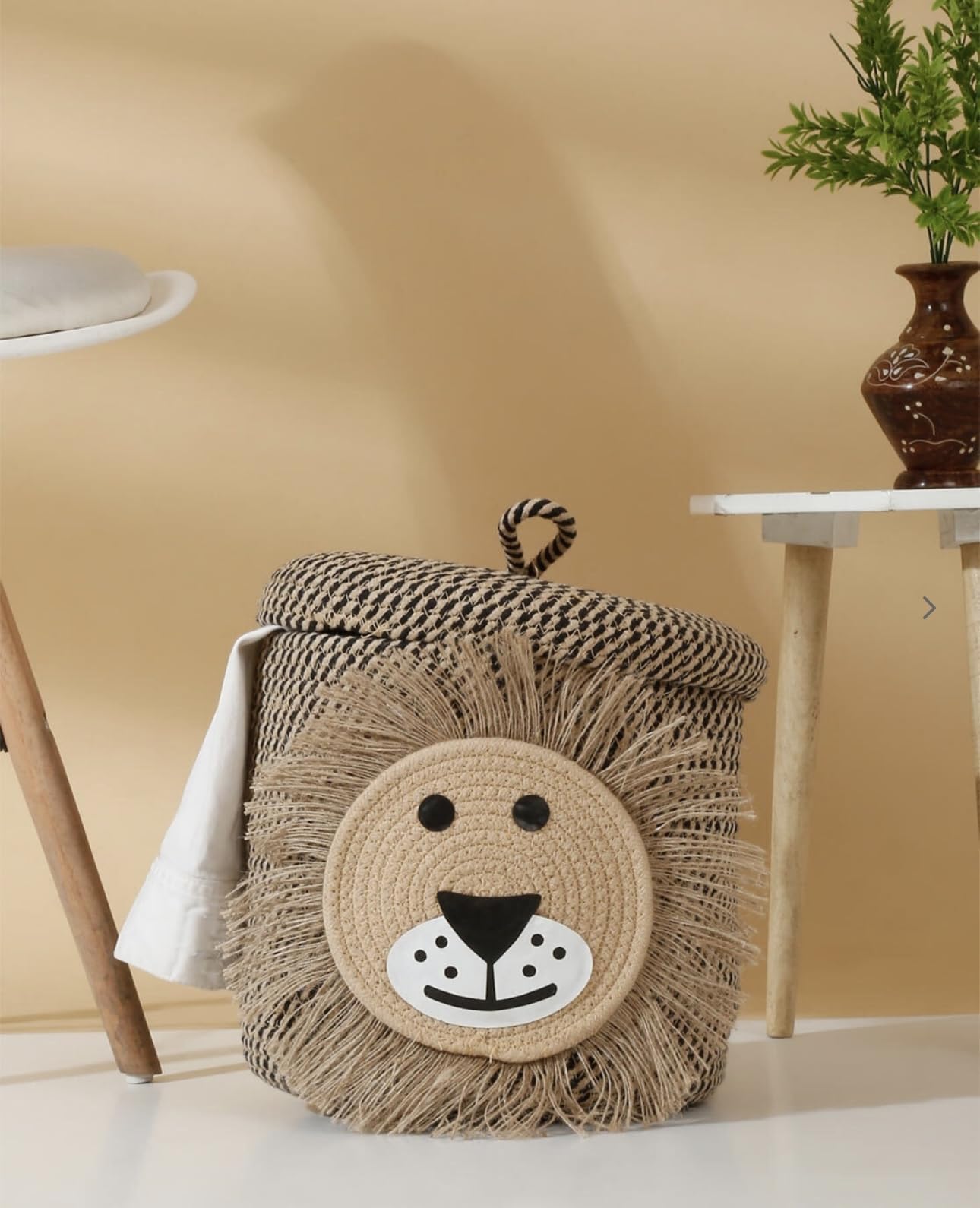 See full amazon price history chart for DOLCE CASA Kids Lid Basket With Beautiful Characters - Rope Storage Basket For Baby Diaper, Stuffed Animal Storage Bin Rope Basket For Kids Toy, Baby Laundry Baskets With Lid. (Lion 1, Brown) DOLCE CASA Kids Lid Basket With Beautiful Characters - Rope Storage Basket For Baby Diaper, Stuffed Animal Storage Bin Rope Basket For Kids Toy, Baby Laundry Baskets With Lid. (Lion 1, Brown) (B0CZNVR2W1) Amazon Price History, Amazon Price Tracker