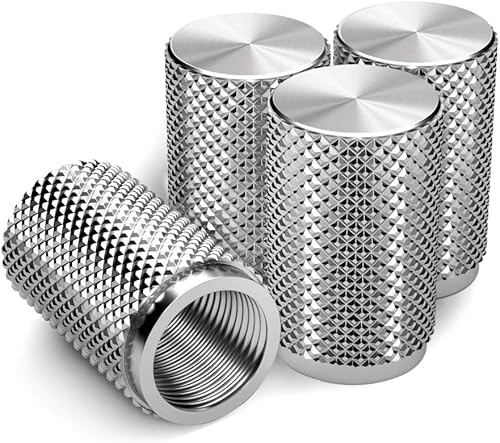 Tapones de válvula de aire de neumáticos de acero inoxidable mecanizado CNC de precisión, cubiertas de vástago de neumático de rueda para