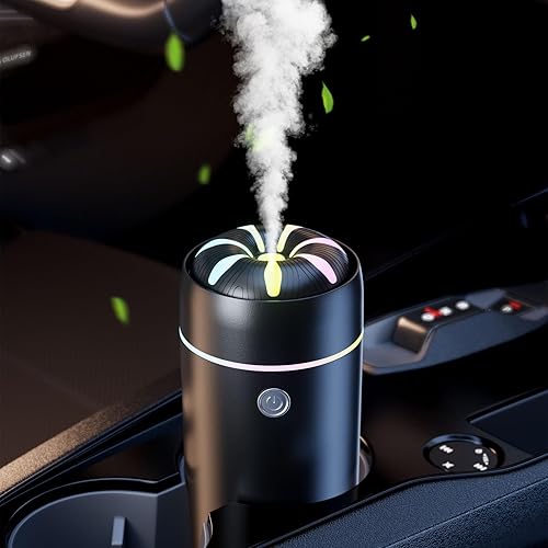 Miniatura 7 de Gonlink Difusor de coche, difusor de coche para aceites esenciales, mini humidificador ultrasónico de niebla difusor de aceite esencial para