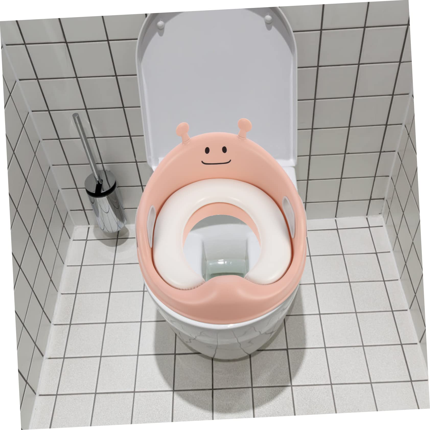 ERINGOGO Sedile al Materiale Ragazza Ergonomico per Design il e Wc da Pu, Facile per L'addestramento Comodo