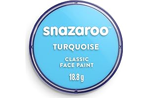 Snazaroo Avatar Face Paint: Transform into Your Favorite Character with Vibrant Turquoise