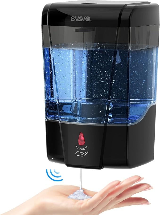 Amazon.com: SVAVO Automatic Soap Dispenser Hand Soap Dispenser Wall ...