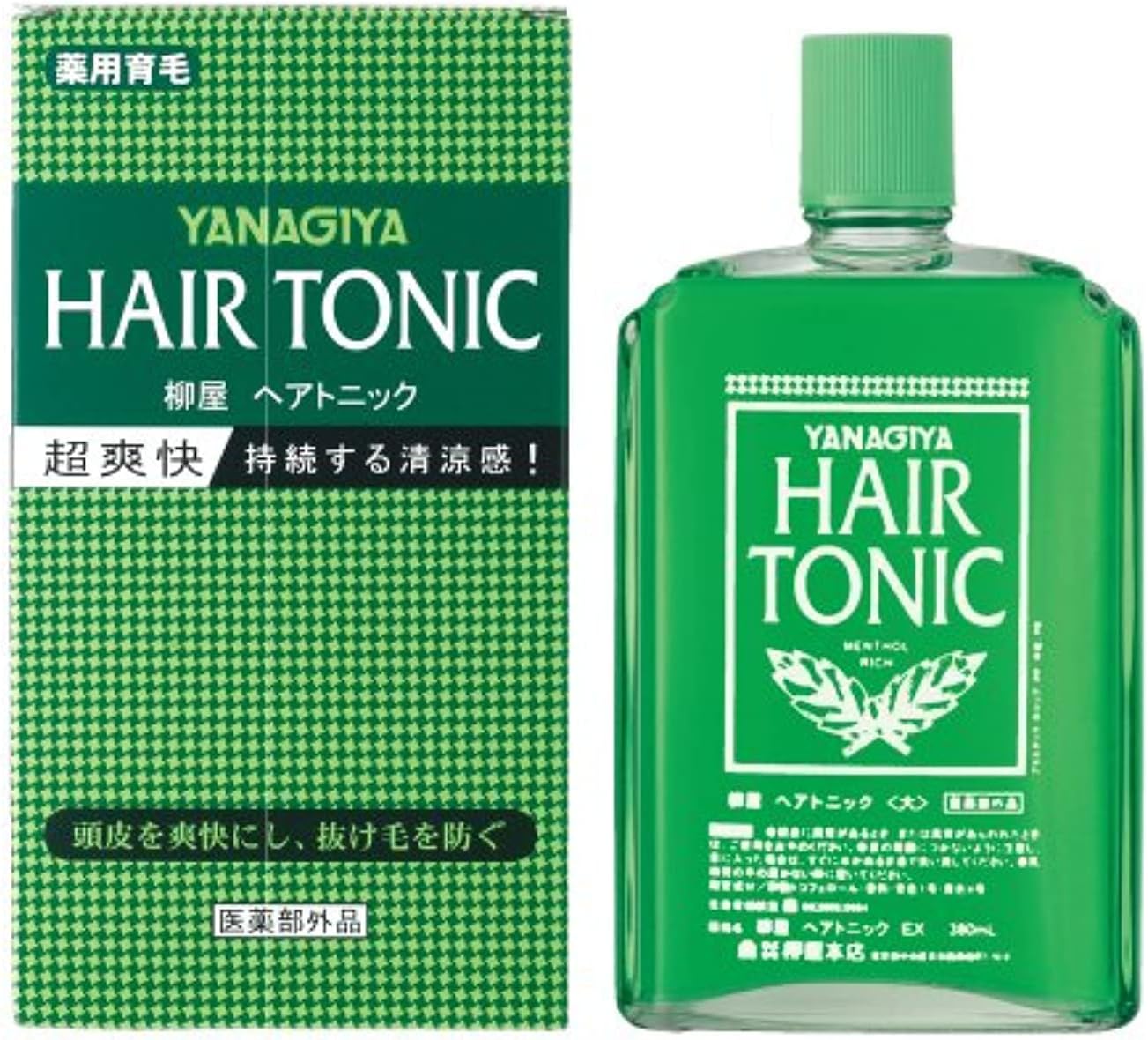 Yanagiya Scalp Care | Hair Tonic 360Ml (Japan Import)