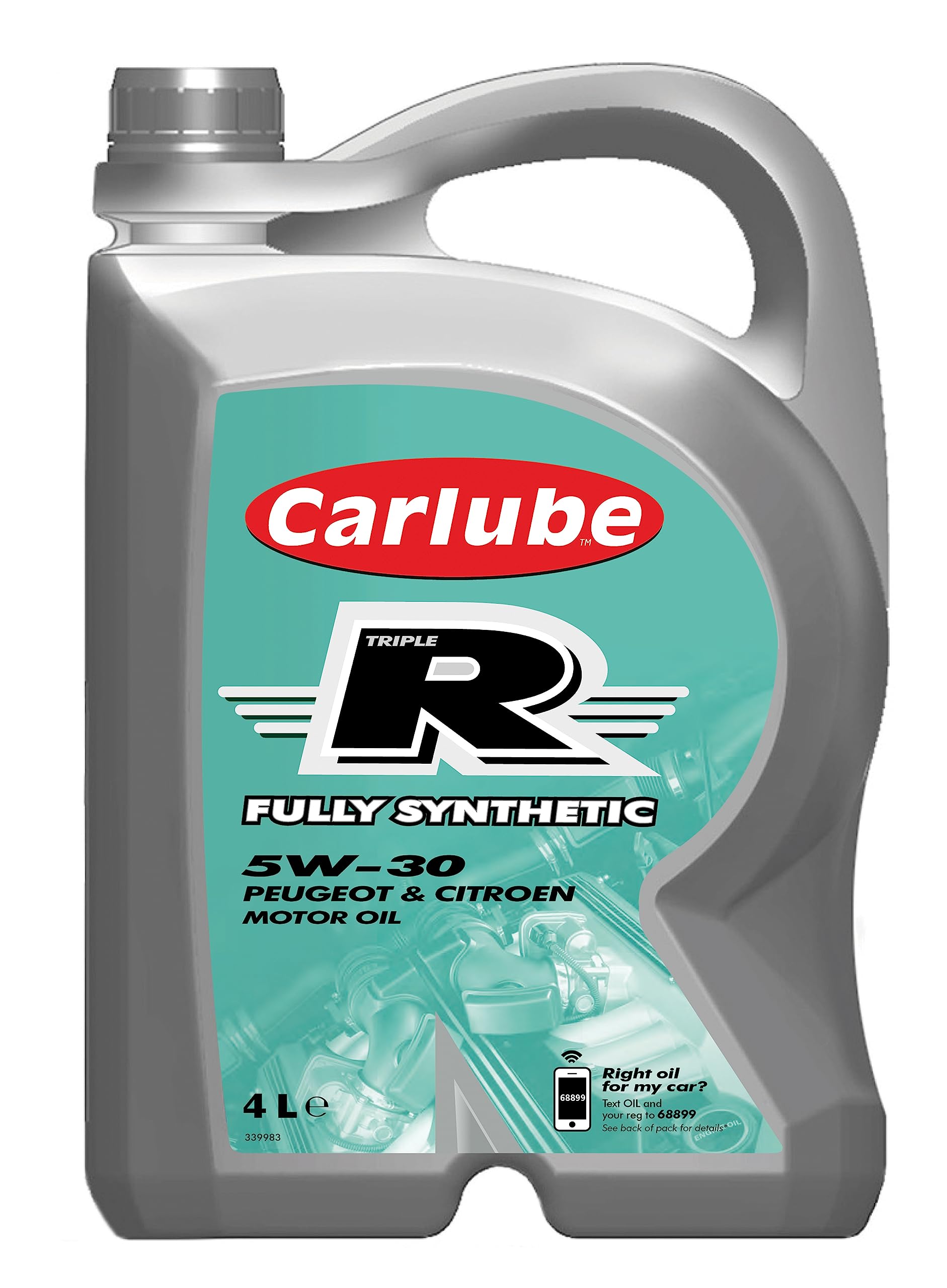 Carlube Triple R 5W-30 ACEA C2/C3, API SP Fully Synthetic Engine Oil 4L