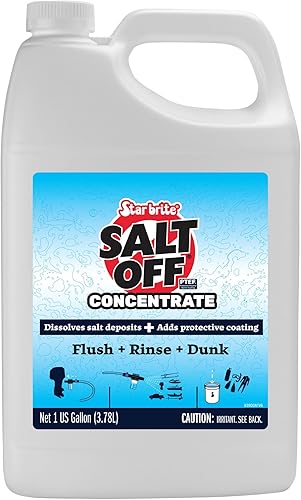Miniatura 2 de STAR BRITE Salt Off Concentrate - Salt Remover Wash & Marine Engine Flush - 1 GAL & Non-Skid Deck Cleaner & Protectant - Wash Grime out of Non-Slip