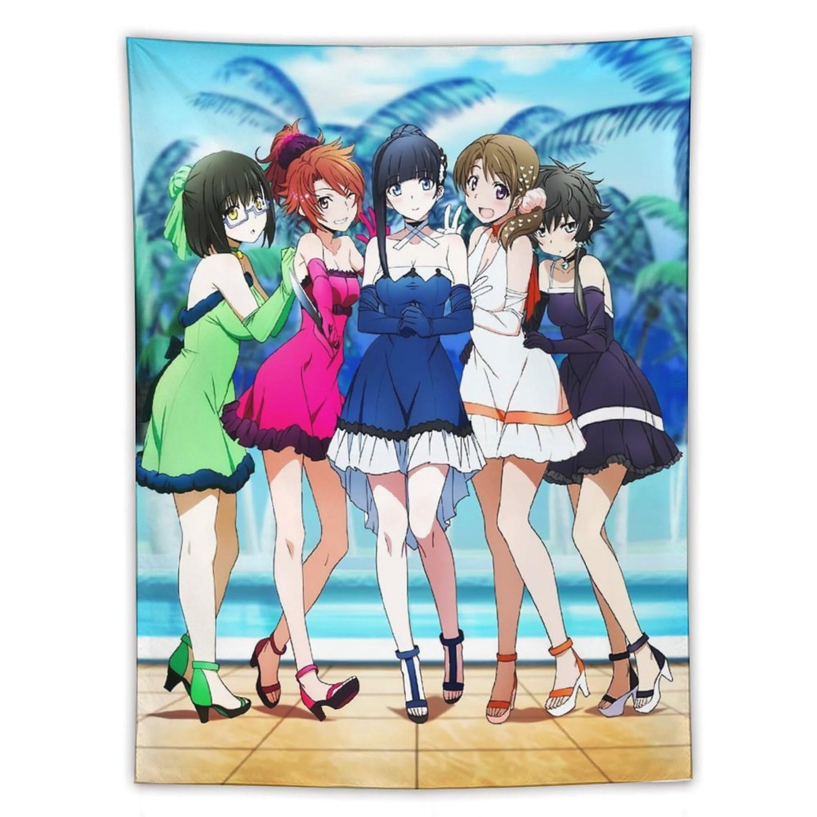 Amazon.co.jp: 壁タペストリー 可愛い アニメ柄 魔法科高校の劣等生