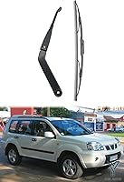 Vista 3 de YW AUTO - Limpiaparabrisas trasero compatible con Nissan X-trail 2000-2007