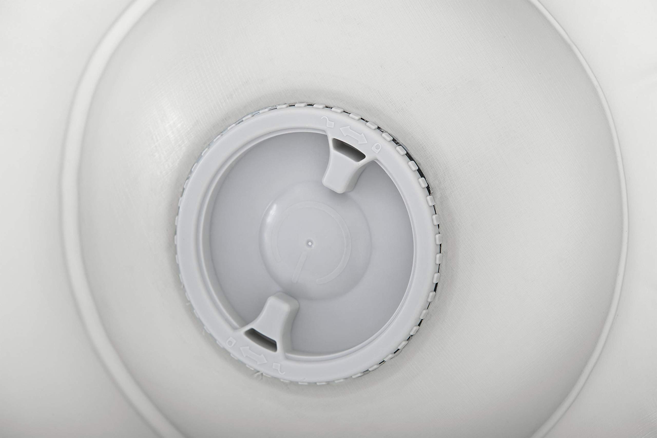 BESTWAY Pouf gonflable rond avec LED multicolore 82 x 82 x 41 cm
