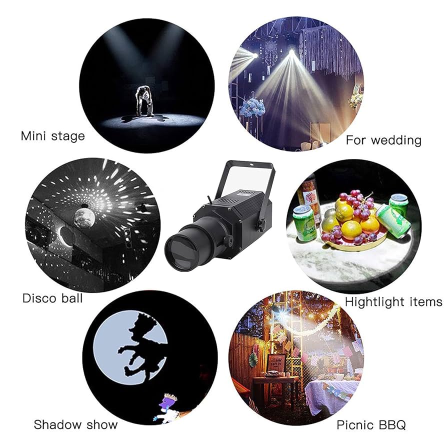 Amazon.co.jp: 50W LED ピンスポット ライト, DMX512 / リモート
