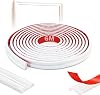 Peel and Stick Wall Moulding Panels, Self-Adhesive Wall Panelling Kit, Wall Paneling Strips Protector, Flexible Stick on Panelling for Home Decorations & Wall Protection (22mm×6m, White)