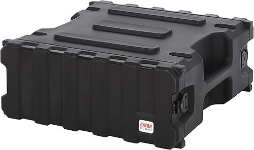 Vista 20 de Gator Cases Pro Series Caja de rack 4U con profundidad de 13" de poco fondo, rotomoldeada Fabricada en EE. UU. (G-PRO-4U-13)