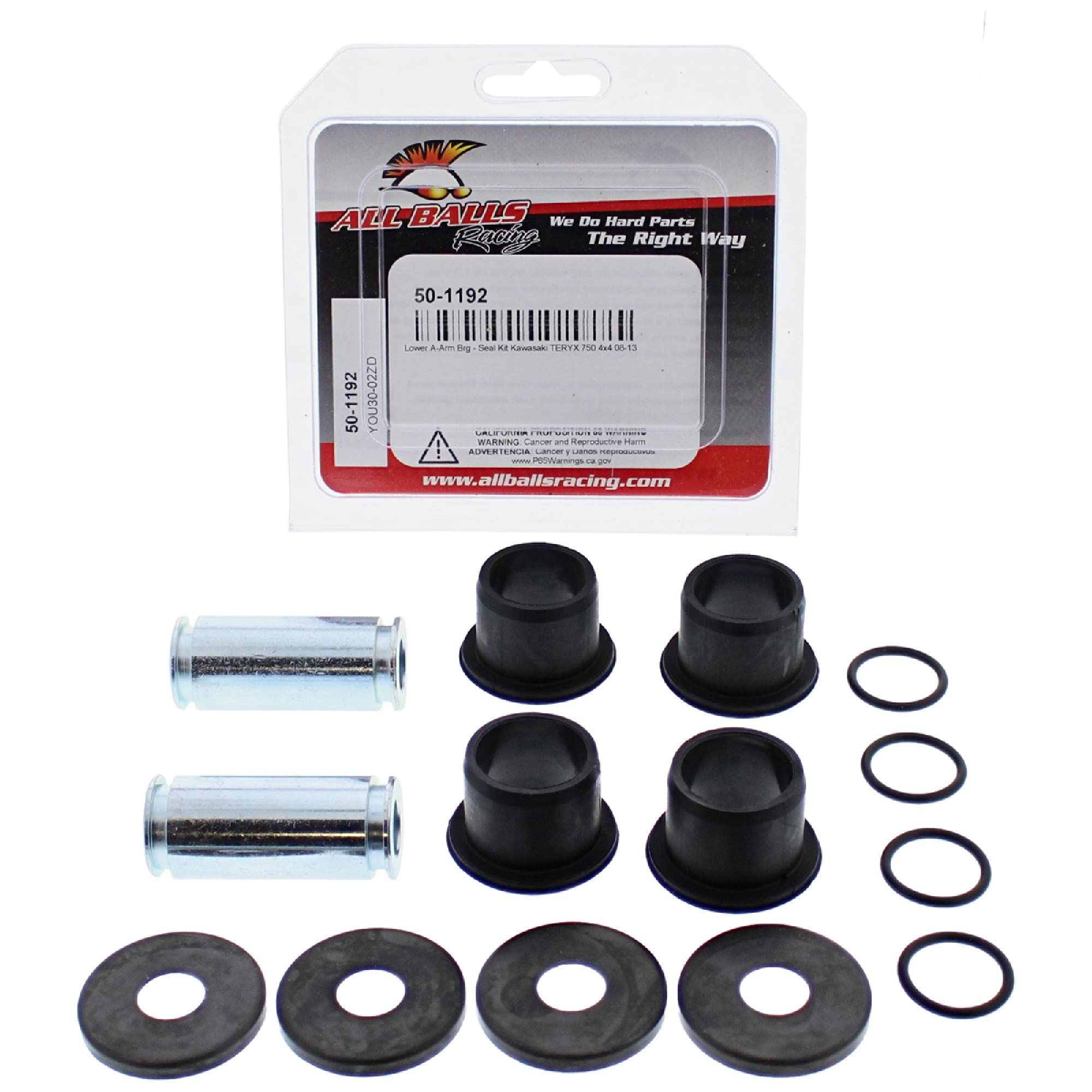 39×50 All Balls A-Arm Kit (50-1192) Replacement For Kawasaki TERYX