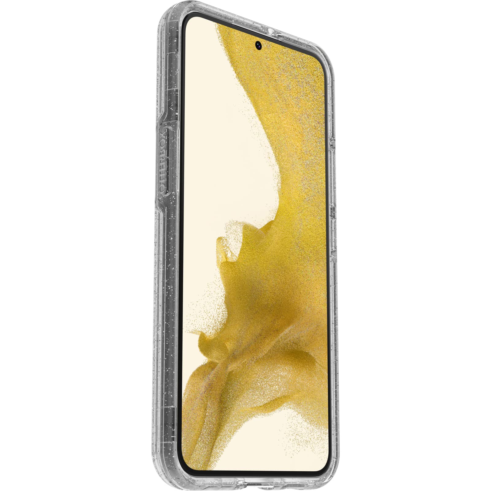 Otterbox Cover per Samsung Galaxy S22+ Symmetry Clear, resistente a shock e cadute, sottile, testata 3x MIL-STD 810G, protezione antimicrobica, Stardust