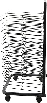 25 Layers Stackable Drawing Rack,Free Standing Metal Drying Rack,Art Drying Rack,for Schools Art Preschool and More