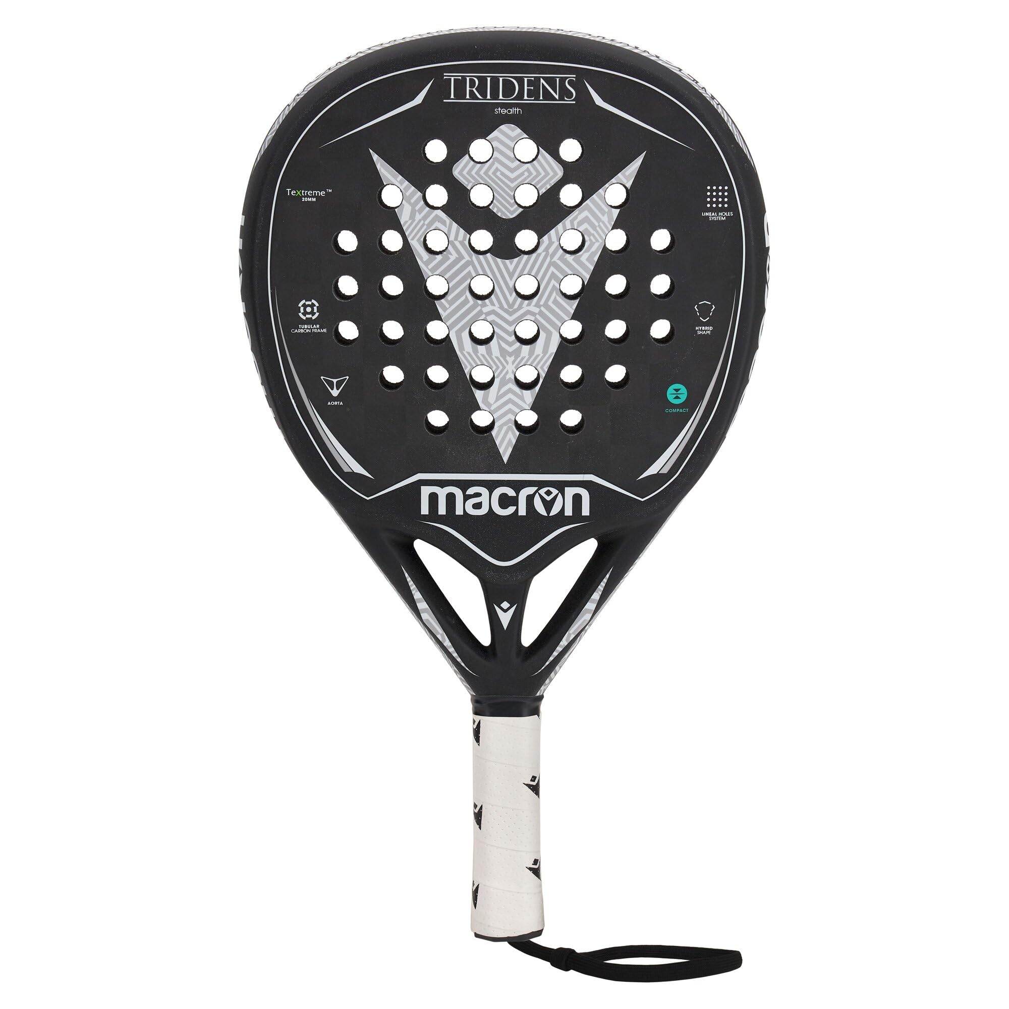 Macron - MACRON TRIDENS Stealth Pro Padel Racket