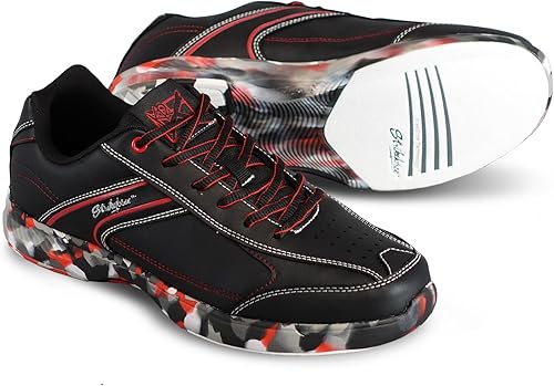 Miniatura 7 de KR Strikeforce Flyer Lite - Zapato deportivo de bolos de camuflaje rojo