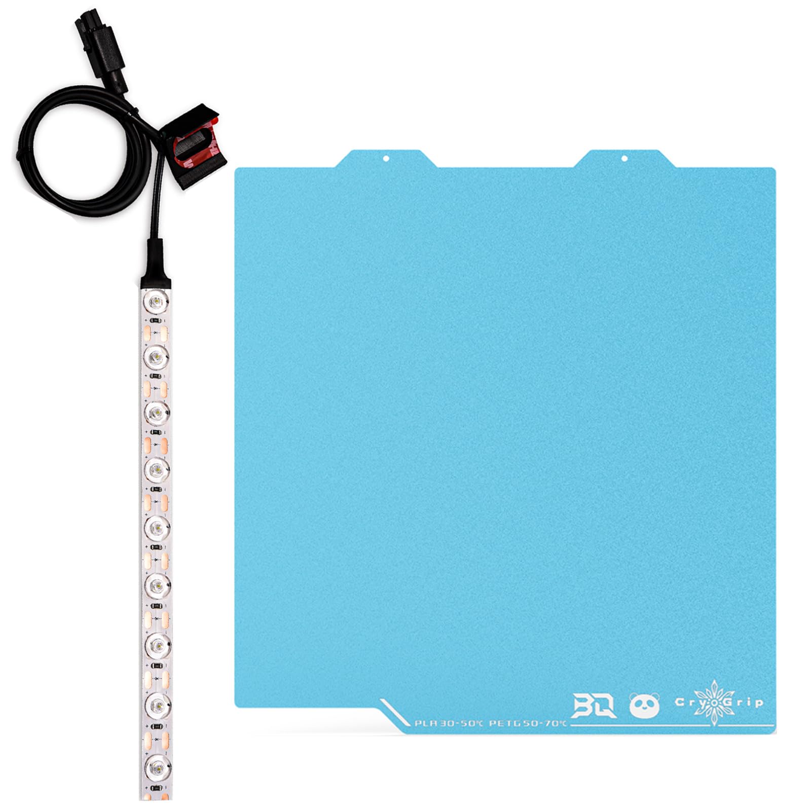 Amazon.com: BIQU CryoGrip Pro Frostbite Build Plate 184MM + Panda