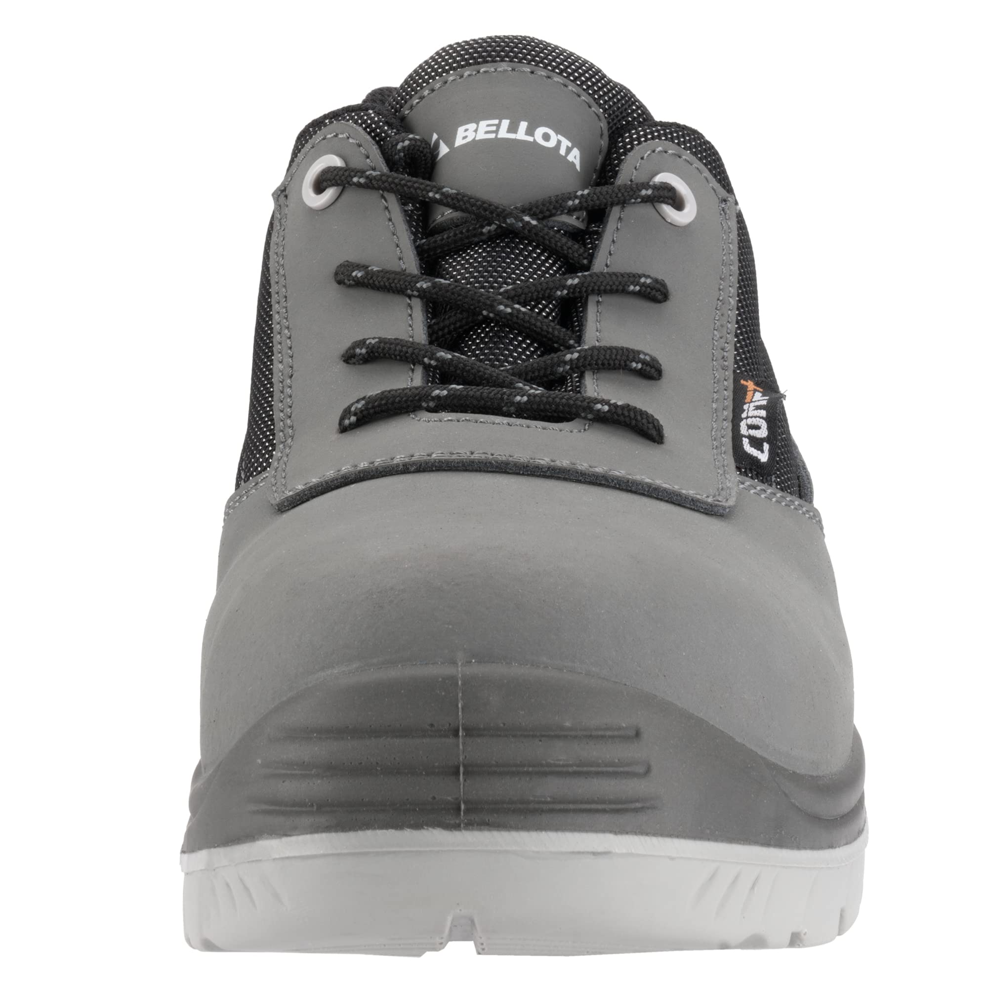 Bellota 72308GJS340 - Zapato de Seguridad Comp+ Nobuck S3 Gris de Hombre y Mujer (Talla 40) de Piel Hidrofugada Nobuck, Acolchada y Resistente