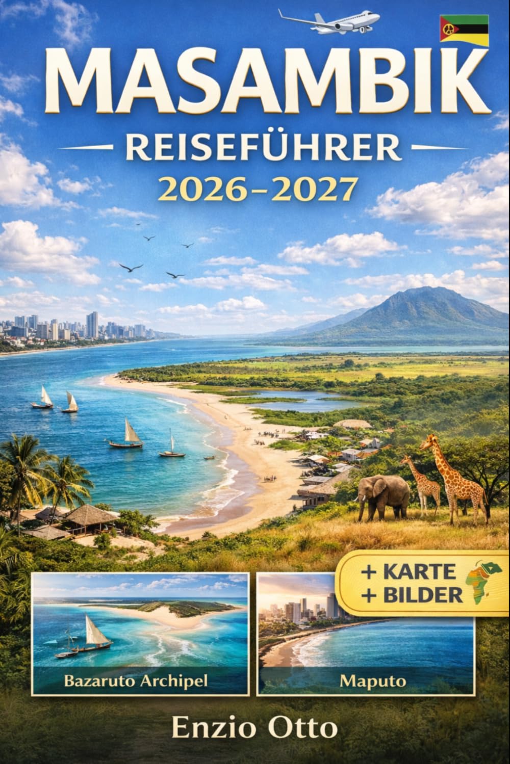 MASAMBIK REISEFÜHRER 2026-2027: Erleben Sie den Nationalpark Maputo, Tofo, Inhambane, Vilankulo, Bazaruto-Archipel, Ponta do Ouro und den Nationalpark ... Visualisierungen und praktischen Reisetipps