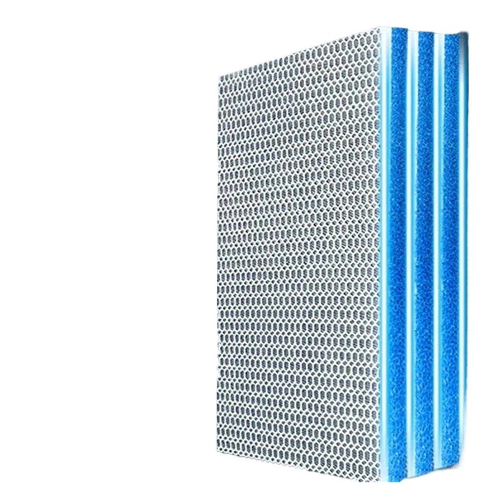 12D 8D filtr akwariowy organiczna gąbka do akwarium materiał filtracyjny bez kleju pianka bawełniana akcesoria piankowe (8D niebieski, 50 x 40 cm)
