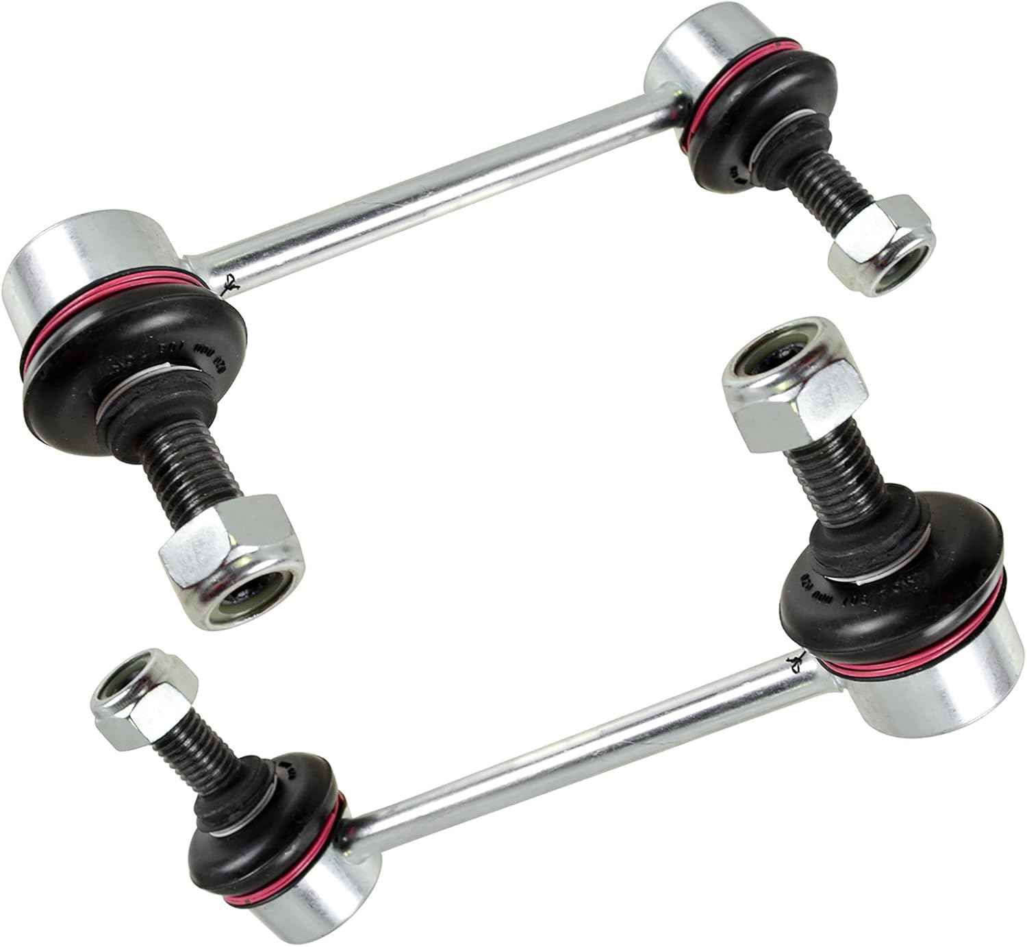 TRQ Front and Rear Steering & Suspension Kit Ball Joint Sway Bar Stabilizer Link Tie Rod Compatible with 2001-2007 Volvo S60 2000-2006 S80 V70