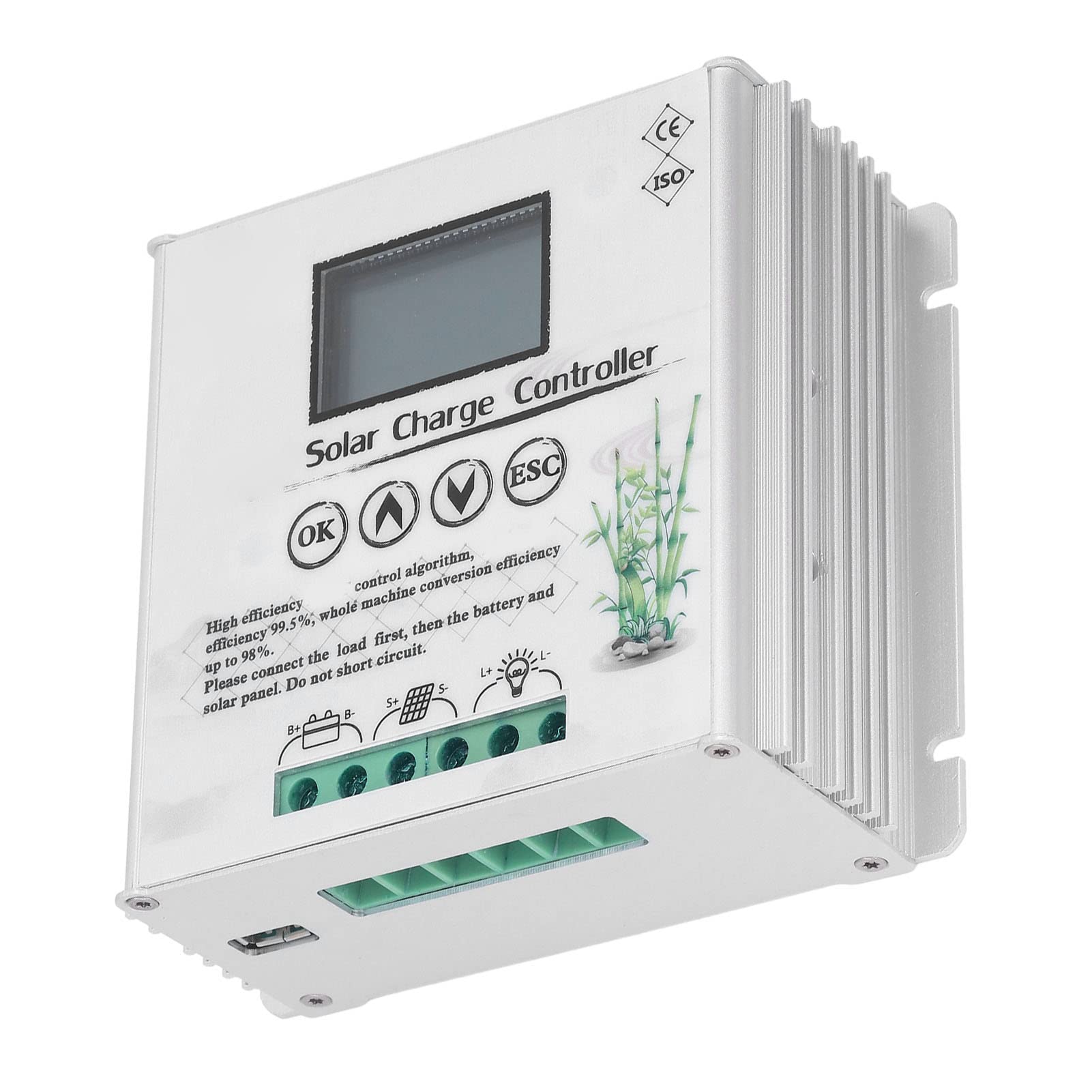 Regolatore di Carica Ibrido MPPT Automatico Wind Solar, (30A)