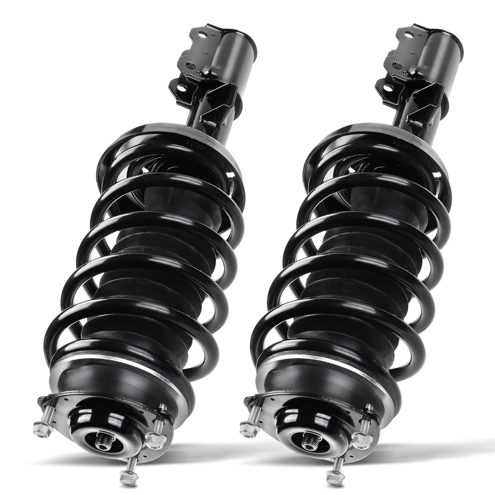 A-Premium Front Pair (2) Complete Strut & Coil Spring Assembly Compatible with Saab 9-5 2002-2009, FWD, Driver and Passenger Side, Replace# 1333160, 920109 DAMAGED 