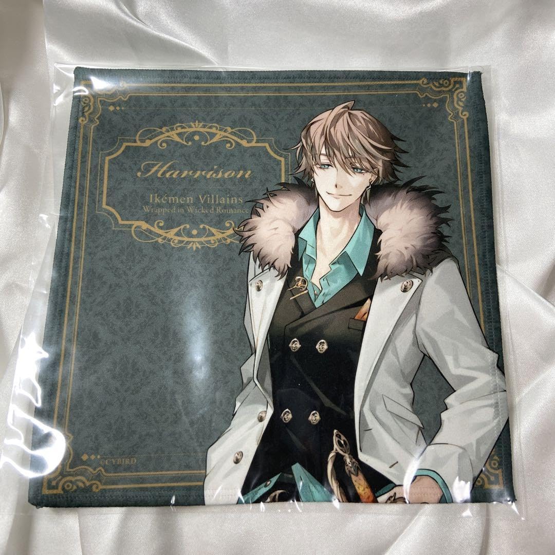 イケメンヴィラン　イケヴィラ　ザッキャラ　サイショ　マイクロファイバー　ジュード Jude Jazza - Microfiber Towel - Ikemen Villains: Wrapped in