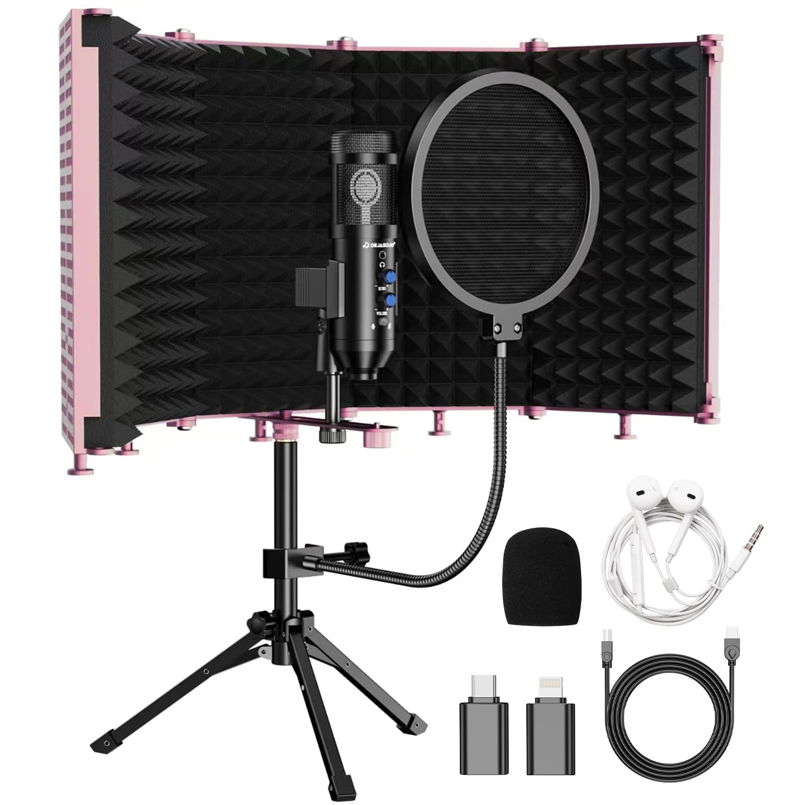 Amazon.com: Dejasound Upgraded Studio Recording Microphone with