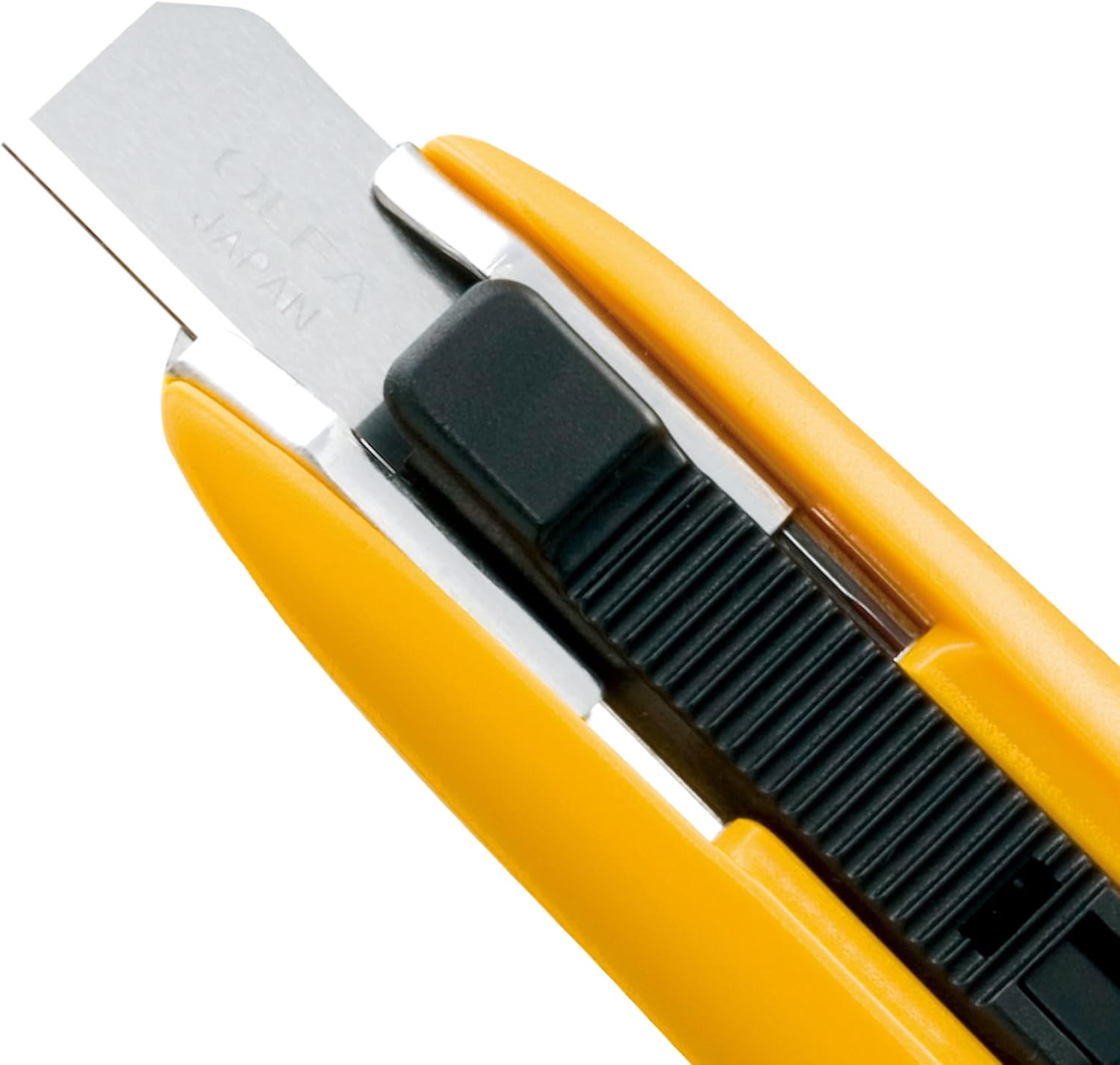 OLFA Dual Edge Safety Knife Blades, 10 Blades (SKB-7/10B) - Dual-Side Carbon Steel Utility Knife & Safety Cutter Replacement Blades w/ 90 Degree Edge, Fits OLFA SK-7 Safety Knives