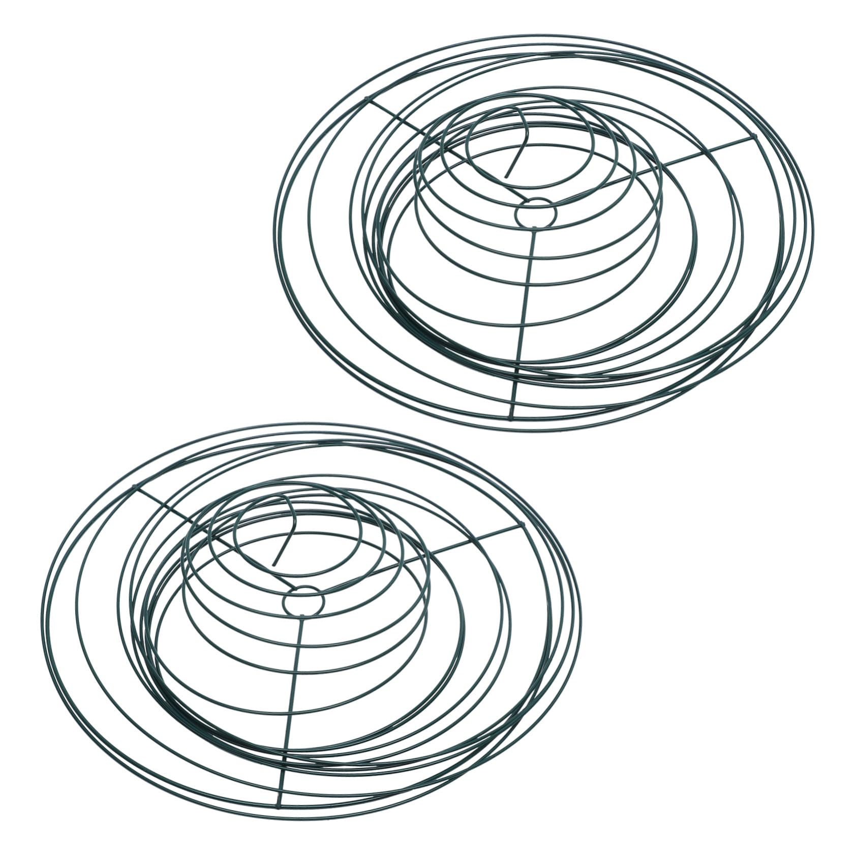 Pflanzenstützpfähle Robuste und Wiederverwendbare 2 Stück aus Edelstahl Spiralförmige Klettergerüste für Tomaten und Pflanzen im Garten