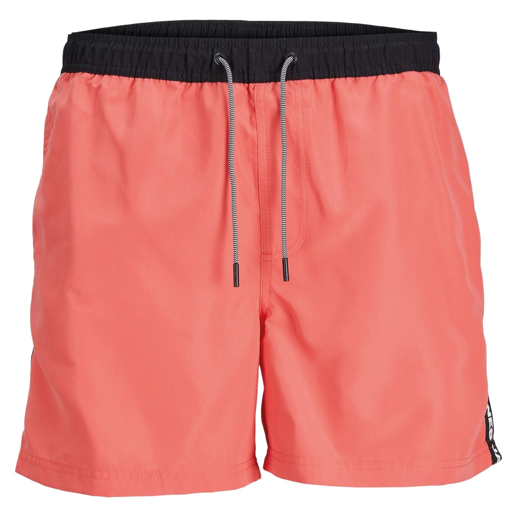 Jack & Jones Fiji Black Tape Swimshort Men - M