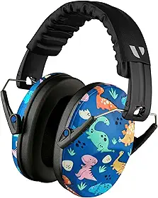 Vanderfields Protetores de ouvido infantis – Fones de ouvido com cancelamento de ruído para crianças, autismo, crianças – 26 dB