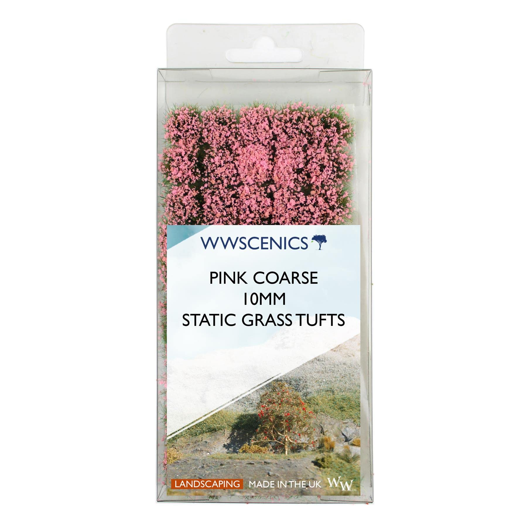 WWS War World Scenics Strisce Di Erba Statica Autoadesive 10mm X 10 - Giallo Narciso Per Diorami E Modellismo