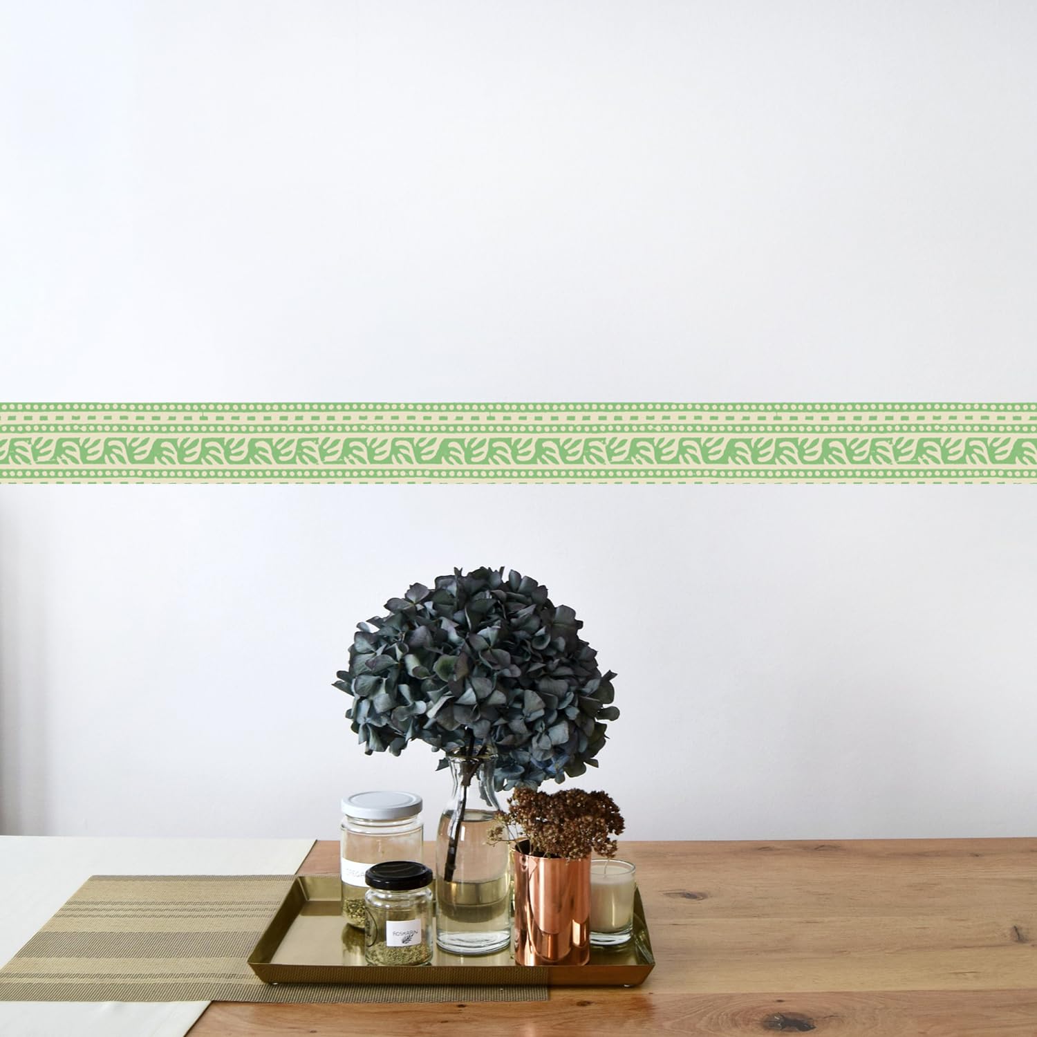 Frise Adhésive Citron - Déco Murale Fruitée | 5 Cm X 300 Cm | Autocollante & Facile à Poser