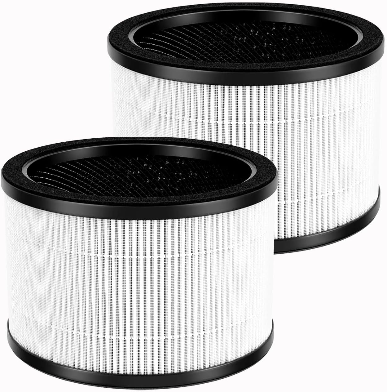2 Pack H7121101 Replacement Filter for Govee H7121 Air Purifier, H13 True HEPA with High-Efficiency Activated Carbon and Pre-Filter