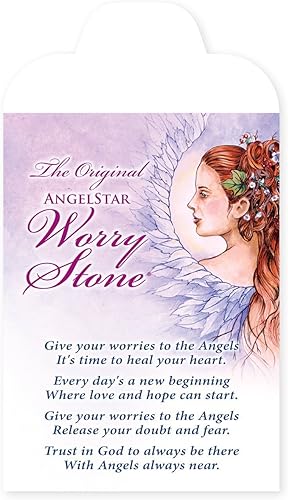 Miniatura 2 de Angelstar 8715 Hope Angel Worry Stone, 1-1/2 pulgadas