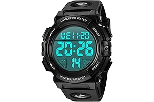 Mens Waterproof Digital Military Watch