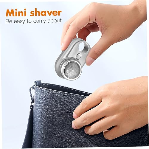 Miniatura 4 de FOMIYES 4 piezas de afeitadora eléctrica portátil mini máquina de afeitar para hombre afeitadora para hombre afeitadora eléctrica USB mini