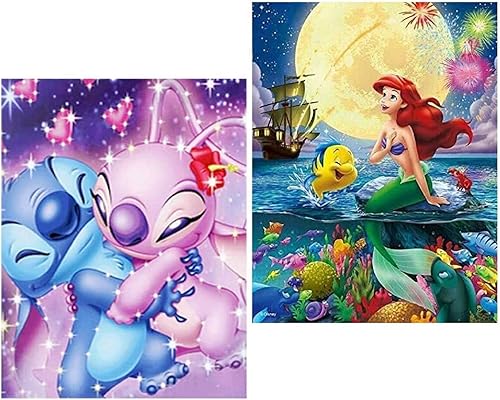 Miniatura 1 de Hartop Kit de pintura de diamante de taladro completo 5D, kits de pintura de diamantes de imitación para adultos y principiantes, decoración de