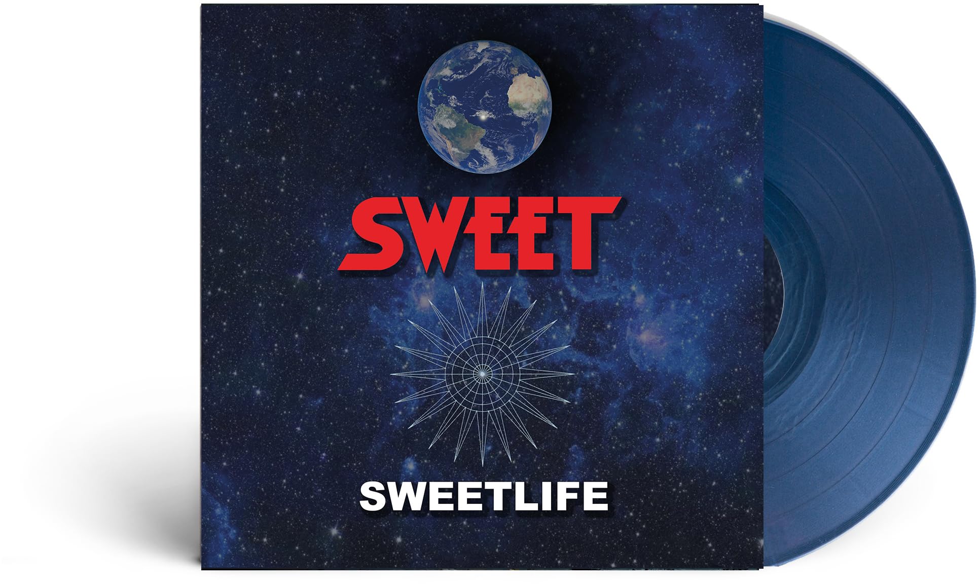 SWEET - Sweetlife (reissue) - limited ""pearl deep ocean"" dark blue vinyl LP