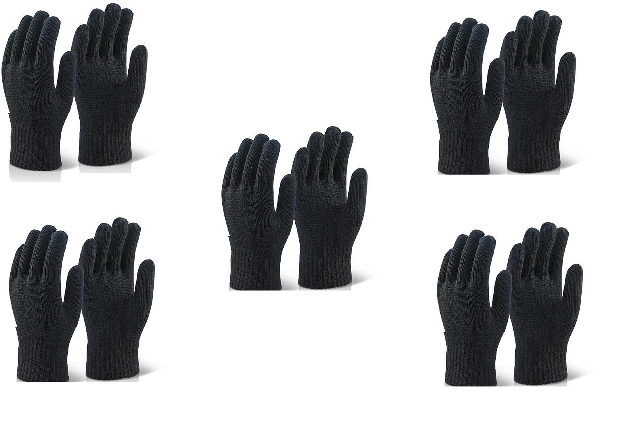 Ekon Multipurpose Cotton Daily Use Safety Hand Gloves Reusable Washable Grip Coating Anti Cut Resistant For Bike Riding Garden Gardening Heavy Duty Industrial Construction Work - Black (5 Pair) (B09659FBNK) Amazon Price History, Amazon Price Tracker