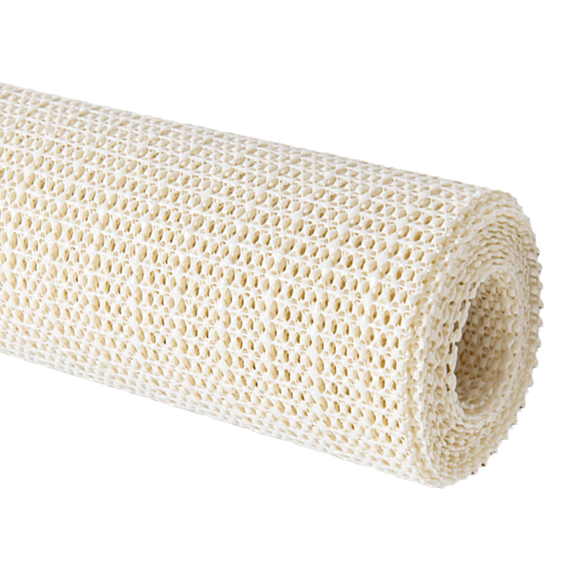 Tapis Antidérapant Polyvalent 120 x 200 cm Anti Glisse Tapis Antidérapant Multifonctionne Polyvalent pour Matelas Canapé Chaises Coussin Voiture, Blanc cassé