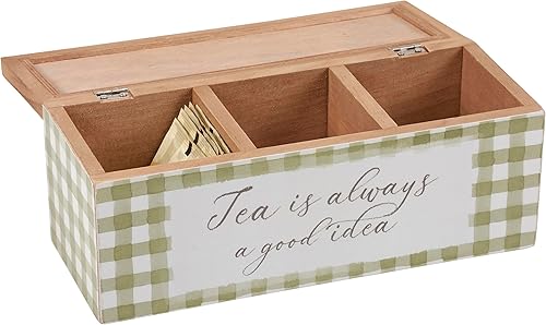 Miniatura 5 de Primitives by Kathy Caja de té decorativa el té siempre es una buena idea