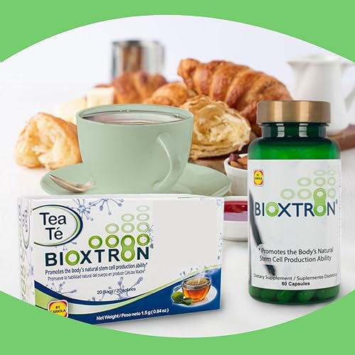 Miniatura 8 de Bioxtron Natural AFA Suplemento de células madre 60 cápsulas  1 té bioxtrón