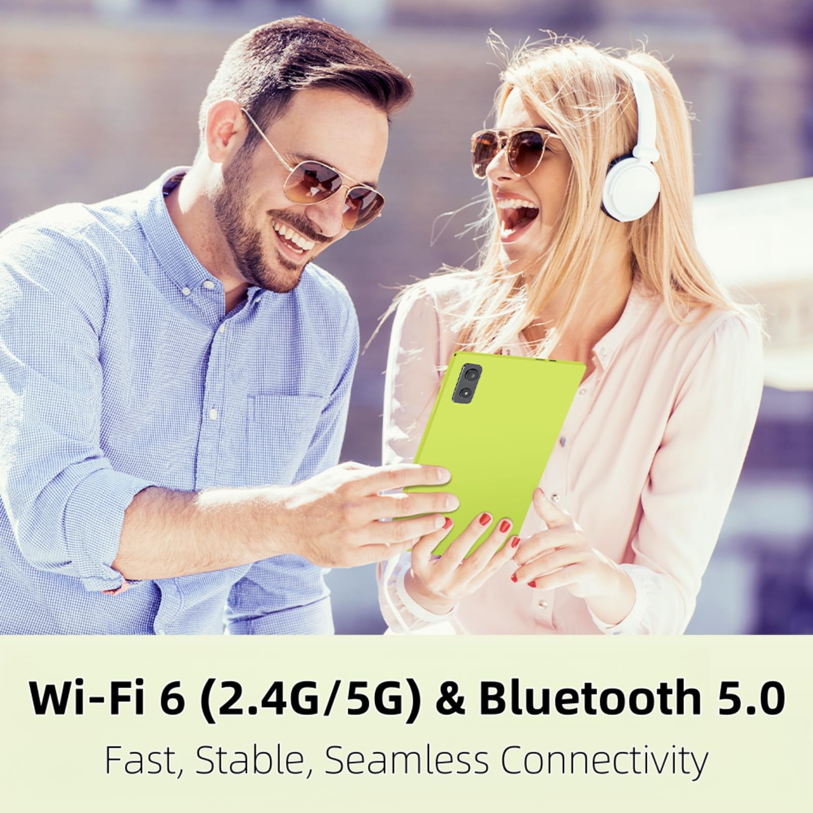 Android 15 Tablet – 8.7 Inch Quad-Core Tablet for Adults with HD