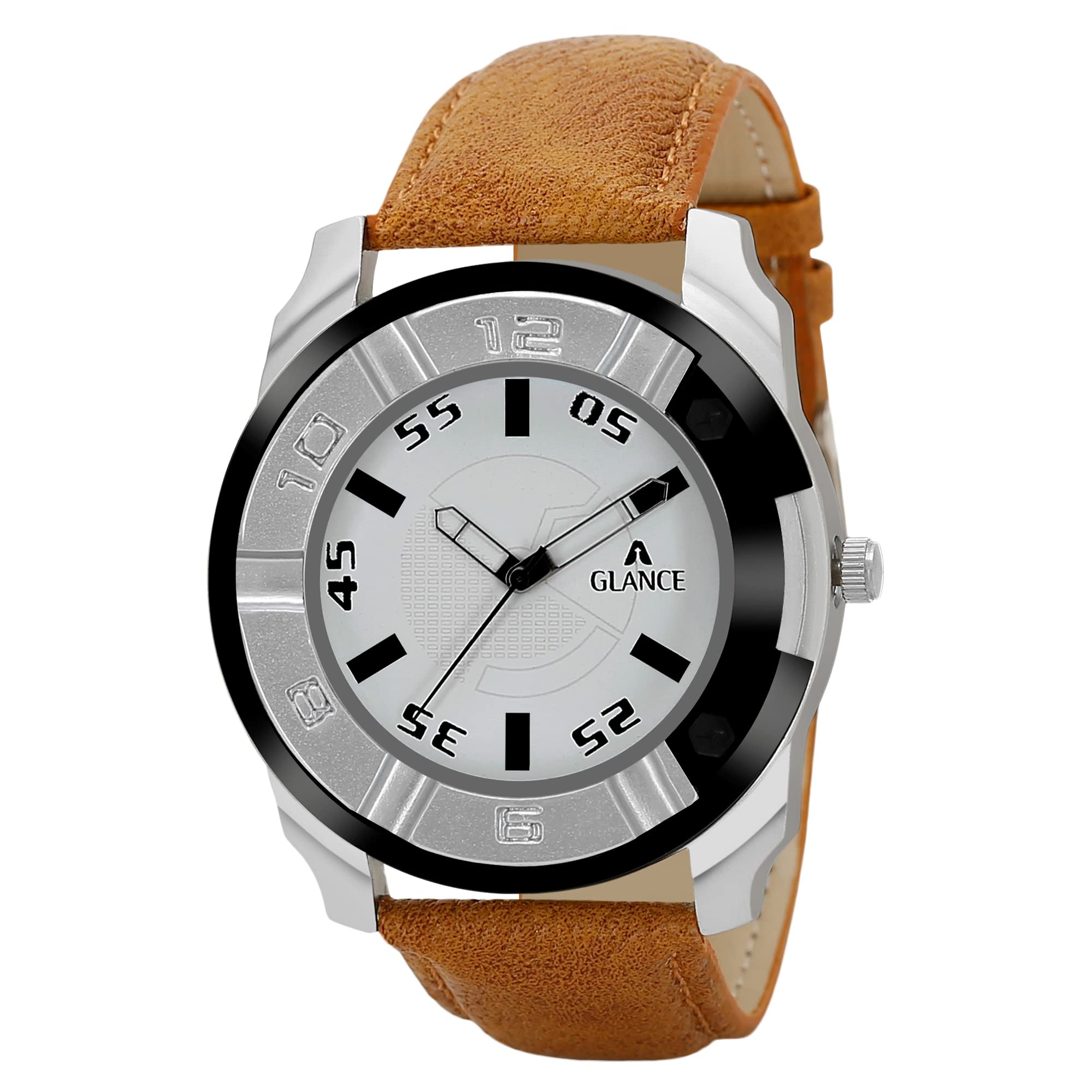 Aglance 3150SL01 White Dial Analog Wristwatch Collection for Men and Boys with Stylish Strap Classic Analog DisplayAdjustable Strap and Quartz Movement (B09TVXXZFC) Amazon Price History, Amazon Price Tracker
