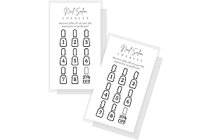Manicure and Pedicure Loyalty Discount Cards - Helpful Marketing Tool for Your Nail Business