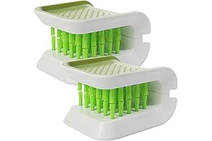 Car Cleaning Brush - 2 PCS Double Sided Cleaning, U-Shaped Non-Slip Washing Brush