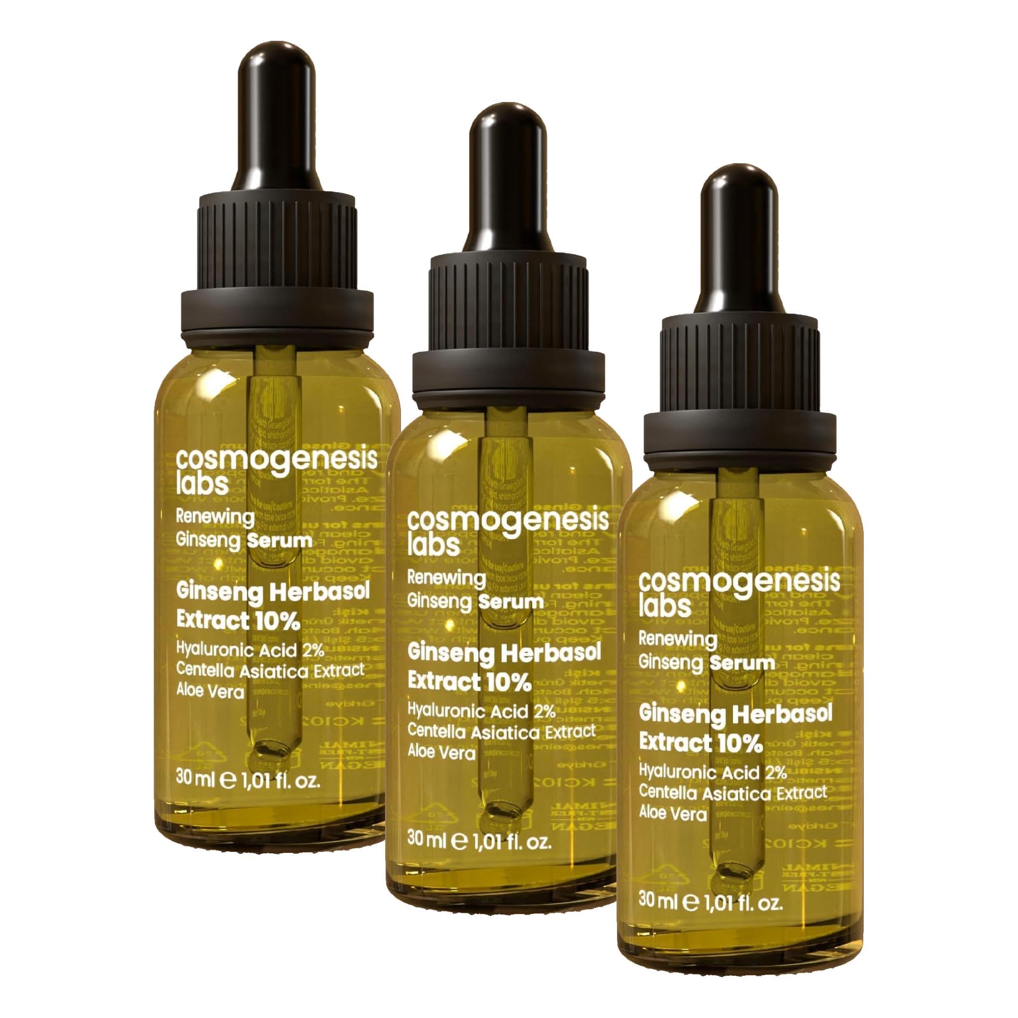 Yenileyici Ginseng Serum 30ml (3 paketi)